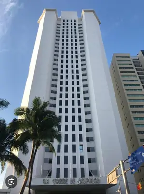 Edificio en el que se encuentra el apartahotel