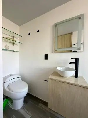 Un baño de Loft con hermosa vista a la bahía de Acapulco