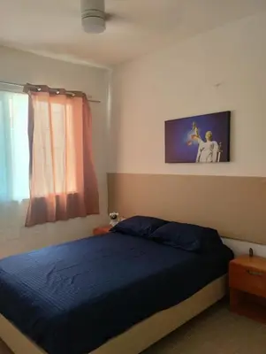 Cama o camas de una habitación en Casa céntrica en Veracruz