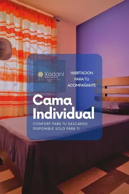 Cama o camas de una habitación en Xadani departamento