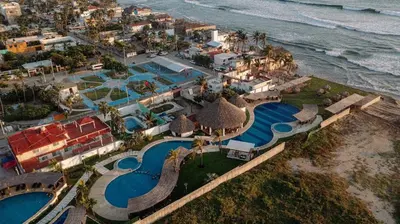 Piscina en o cerca de Fabuloso departamento de 4 recamaras en Dream Diamante