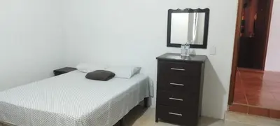 Cama o camas de una habitación en La casa de los abuelos