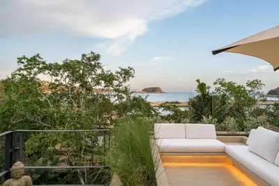 Paisaje cerca de esta villa