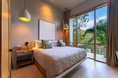 Cama o camas de una habitación en 3086 - TreeTop Villa