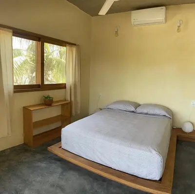 Cama o camas de una habitación en Casa Nisa II- Lovely 2BR beach home in Puertecito!