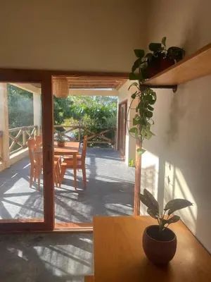 Un balcón o terraza de Casa Nisa II- Lovely 2BR beach home in Puertecito!