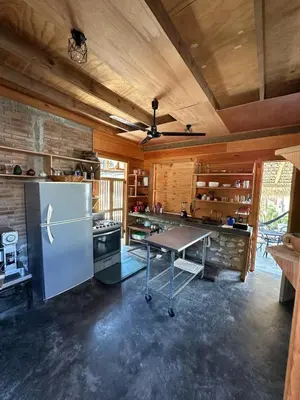Una cocina o zona de cocina en KAO Cabin