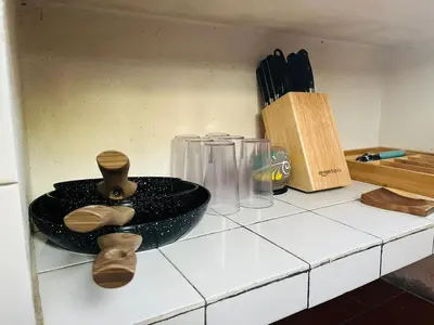 Una cocina o zona de cocina en Punta Teresita Cacao, inmejorable ubicacion