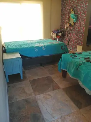 Cama o camas de una habitación en Hermosa Casa Colibri