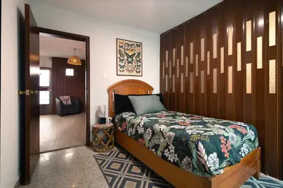 Cama o camas de una habitación en Casa Mayo