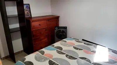 Cama o camas de una habitación en Casa Isa Pet Friendly Alberca y Áreas Verdes