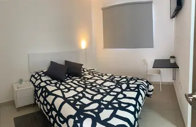 Cama o camas de una habitación en Casa con 3 habitaciones Calicata Residencial