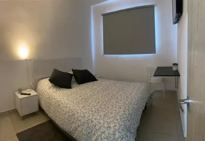 Cama o camas de una habitación en Casa con 3 habitaciones Calicata Residencial