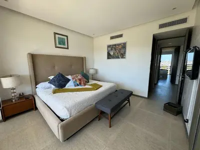 Cama o camas de una habitación en TT-5-Acapulco Mexico getaway Ocean front Tiagotian
