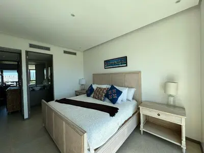 Cama o camas de una habitación en TT-5-Acapulco Mexico getaway Ocean front Tiagotian