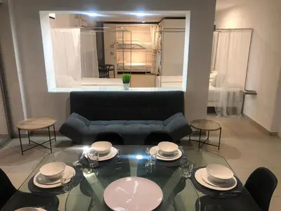 Zona de estar de SKY INN Oficial Acapulco Suites & Condo Mediterrane