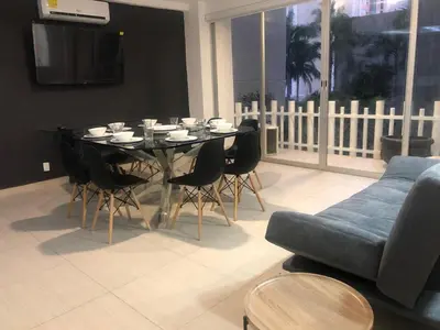 Zona de estar de SKY INN Oficial Acapulco Suites & Condo Mediterrane
