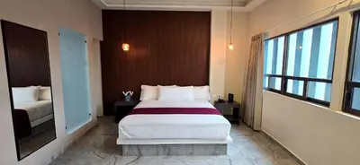 Cama o camas de una habitación en Hotel Olimpica Boutique