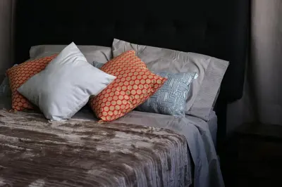 Cama o camas de una habitación en Cozy apartment near the Bosque de Niebla