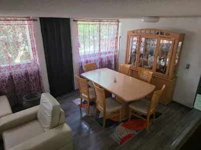 Zona de estar de Departamento Estupendo en Coyoacán CDMX