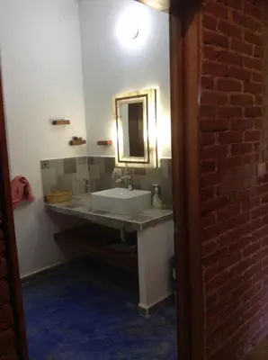Un baño de Casa Cafetal Coatepec