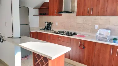 Una cocina o zona de cocina en Escapada con Alberca en Xochitepec