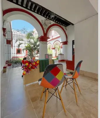 Zona de estar de Casa Santo benito