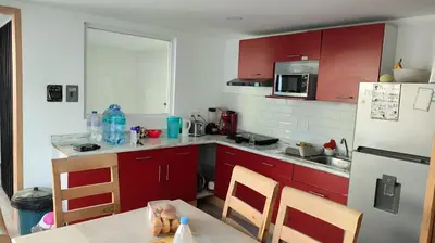 Una cocina o zona de cocina en La Almazuela