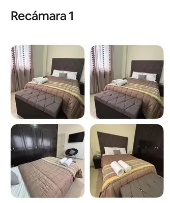 Cama o camas de una habitación en Encantador Departamento Vistahermosa 1