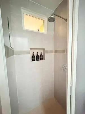Un baño de Hospedaje La Gardenia