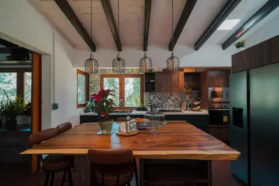 Una cocina o zona de cocina en Casa Tutuli
