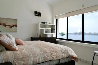 Cama o camas de una habitación en Villa EPAU