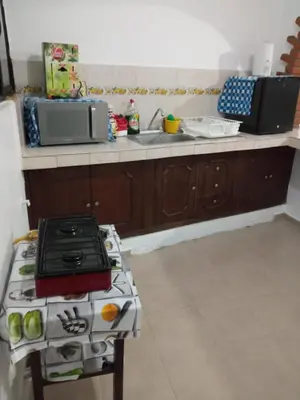Una cocina o zona de cocina en Bonita Casa Sola e Independiente con Garage Privado para 5 personas 2 RECAMARAS