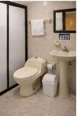 Un baño de Hotel Real de Juarez