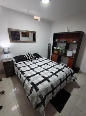 Cama o camas de una habitación en Departamento Cri-Cri acogedor, bonito y ubicado