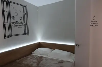 Cama o camas de una habitación en Casa Saratoga