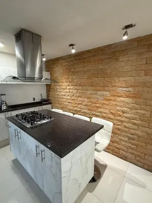 Una cocina o zona de cocina en Rincón al sur de la CDMX