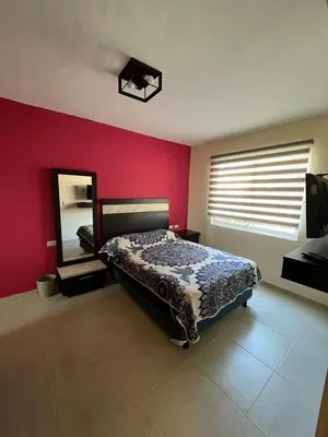 Cama o camas de una habitación en Villa diamante Acapulco