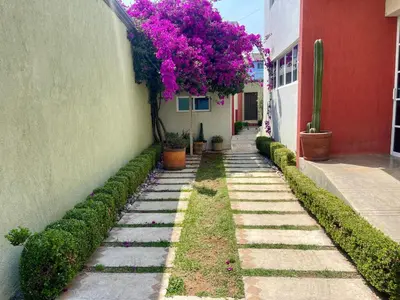 Jardín al aire libre en Casa Sosa