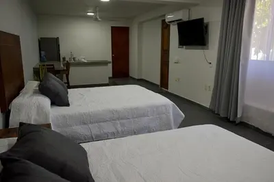 Cama o camas de una habitación en Zafiro Gris