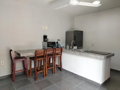 Una cocina o zona de cocina en Zafiro Gris