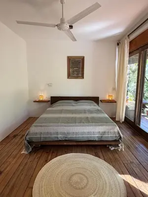 Cama o camas de una habitación en La baxada