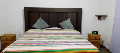 Cama o camas de una habitación en Refugio en la montaña