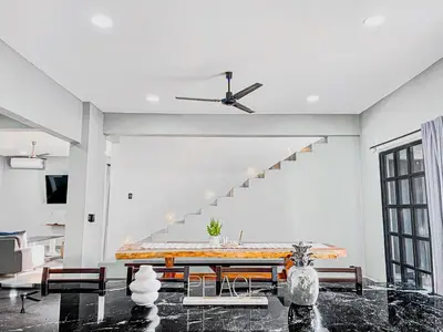 Zona de estar de Casa Solaje