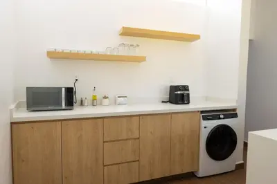 Una cocina o zona de cocina en Pasaje Las Rosas