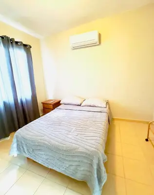 Cama o camas de una habitación en Casa Atlas