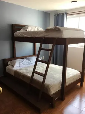 Cama o camas de una habitación en Terraza Amecameca 2