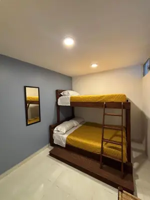 Cama o camas de una habitación en Terraza Amecameca 2