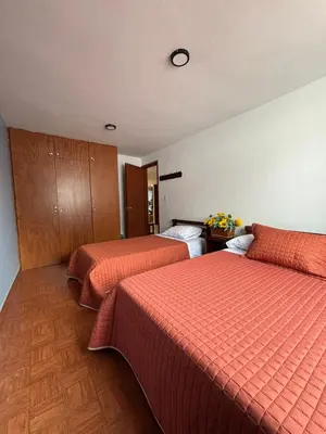 Cama o camas de una habitación en Terraza Amecameca 2