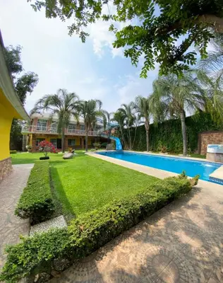 Piscina en o cerca de Quinta Privada 24p Alberca, Tobogán y Jacuzzi